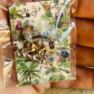 COPY - Monkey 47 dry gin monkey hat lapel pin